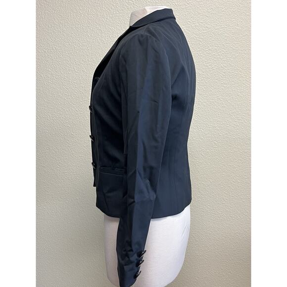 Louis Vuitton Uniforms Women’s Wool Blend Navy Jacket With Buttons Size 32 - Picture 4 of 9